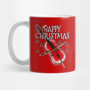 Christmas Cello Cellist String Teacher Xmas 2022 Mug
